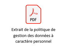 Extrait de la politique de gestion des donnes  caractre personnel